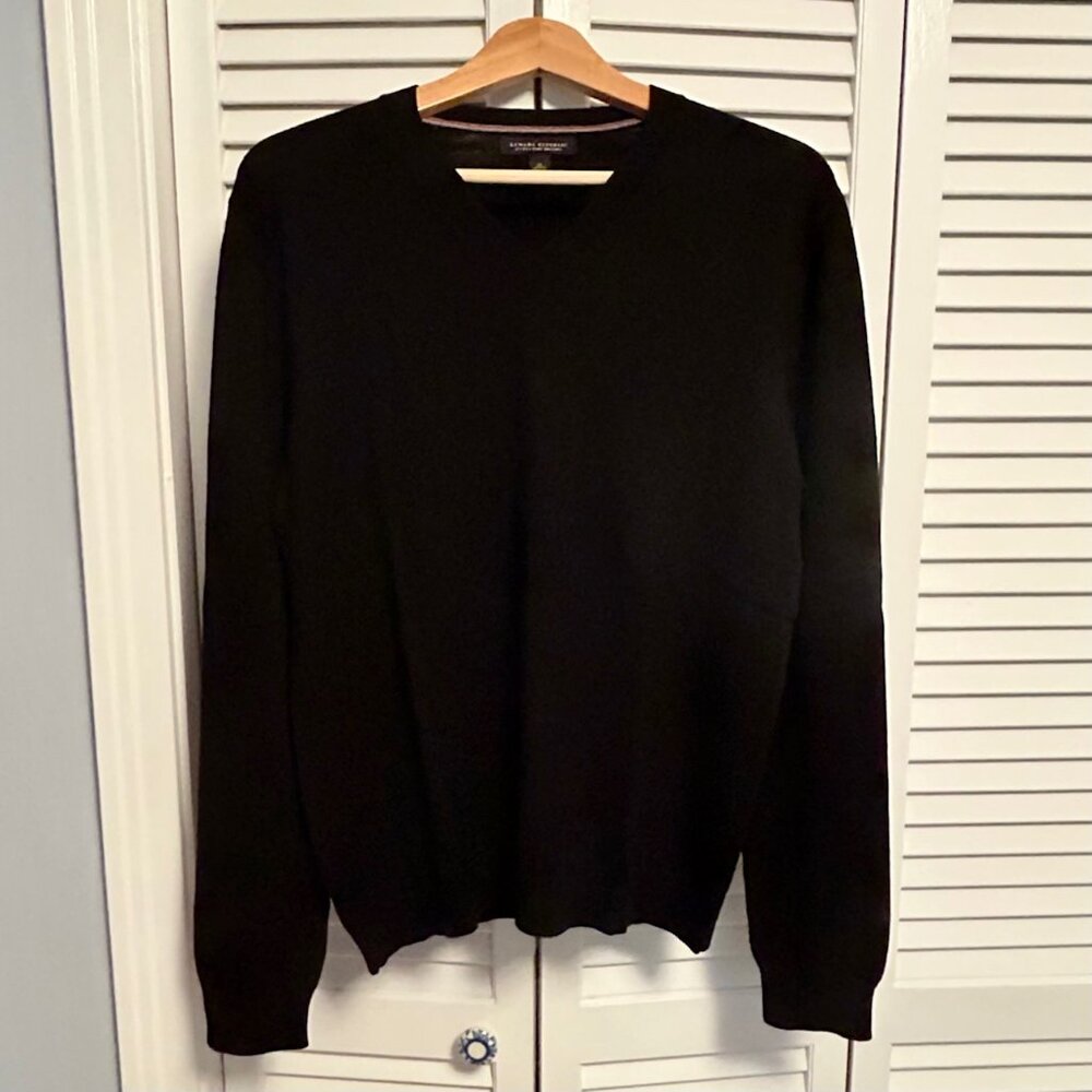 Banana Republic Merino Wool V-Neck Sweater